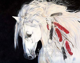Wild Horse Giclee Print: Fine Art Western Wall Decor, Horse Lover Gift
