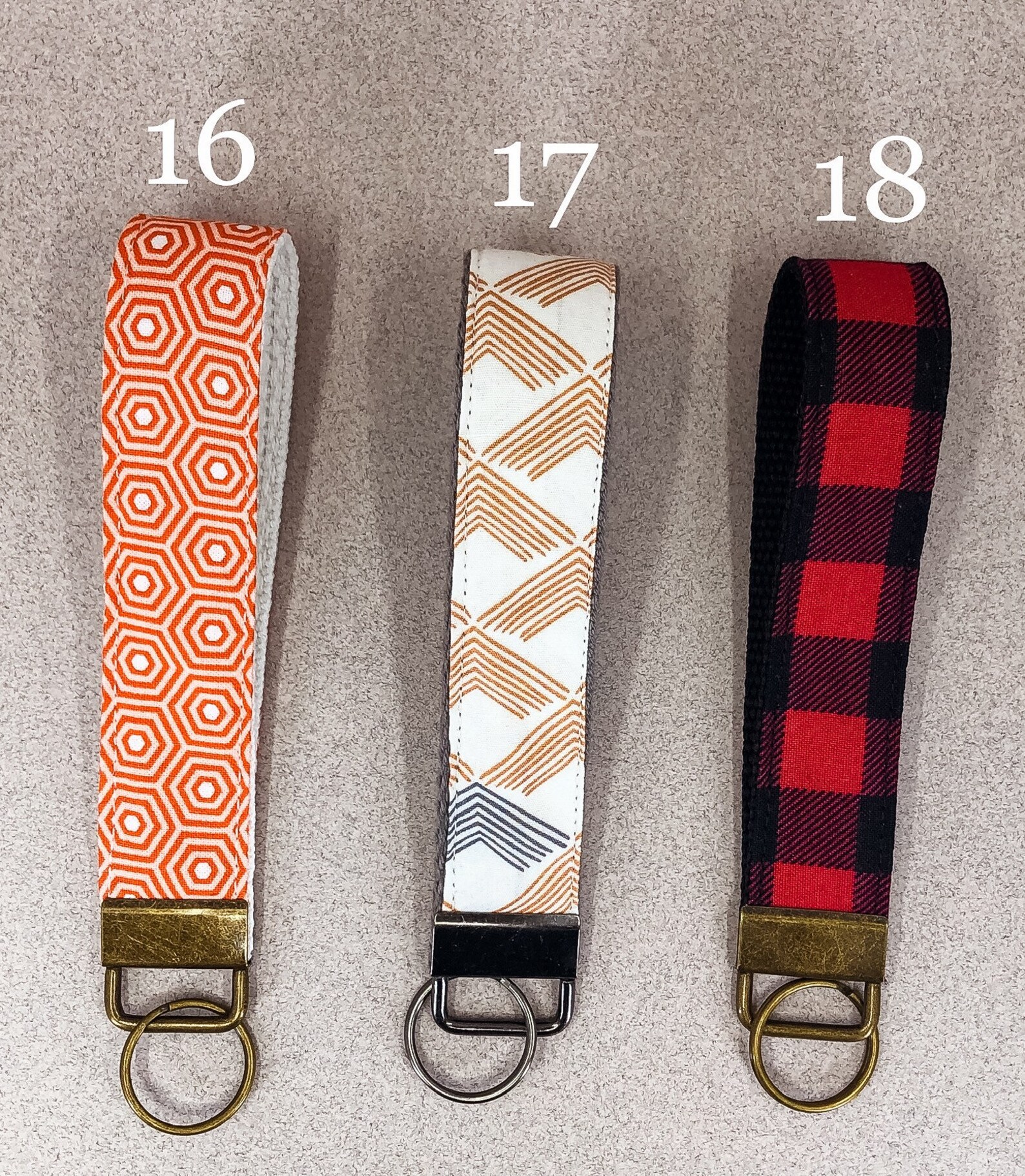 Wristlet lanyard key fob hardware add on lanyard for keys Etsy