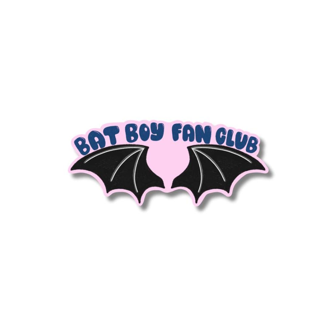 Bat Boy Sticker Bat Boy Fan Club, Sticker - Etsy