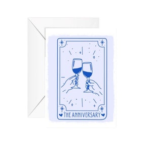 The Anniversary, Tarot Greeting Card