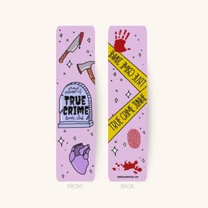 True Crime Bookmark