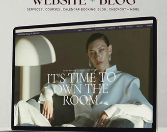 Systeme.io Website Template Modern Coaching, Course and Digital Products Design