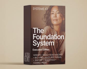 Systeme.io Business Starter Kit: website, blog + verkooptrechter voor coaches, makers, cursussen en producten