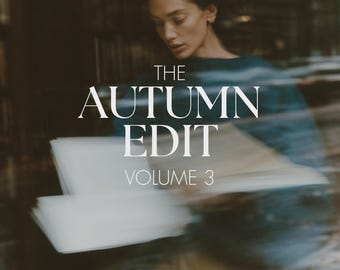 30 Autumn Stock Images | Editorial Lifestyle Branding Content (Digital Download)
