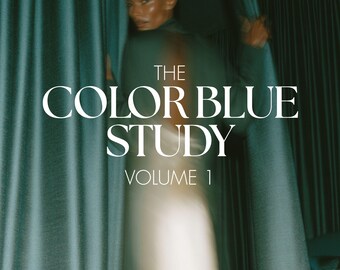 30 Luxury Blue Stock Images | Editorial Lifestyle Branding Content (Digital Download)