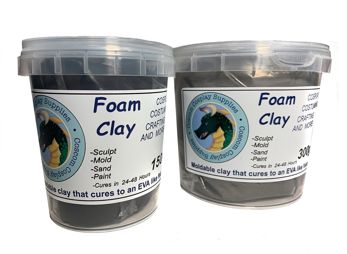 Foam Clay for Sculpting and Cosplay 300g Etsy