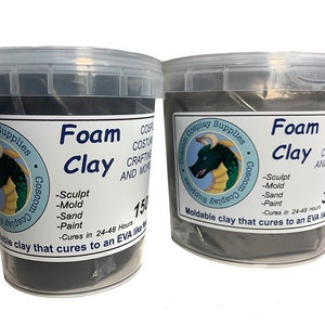 Foam Clay for Sculpting and Cosplay - 300g