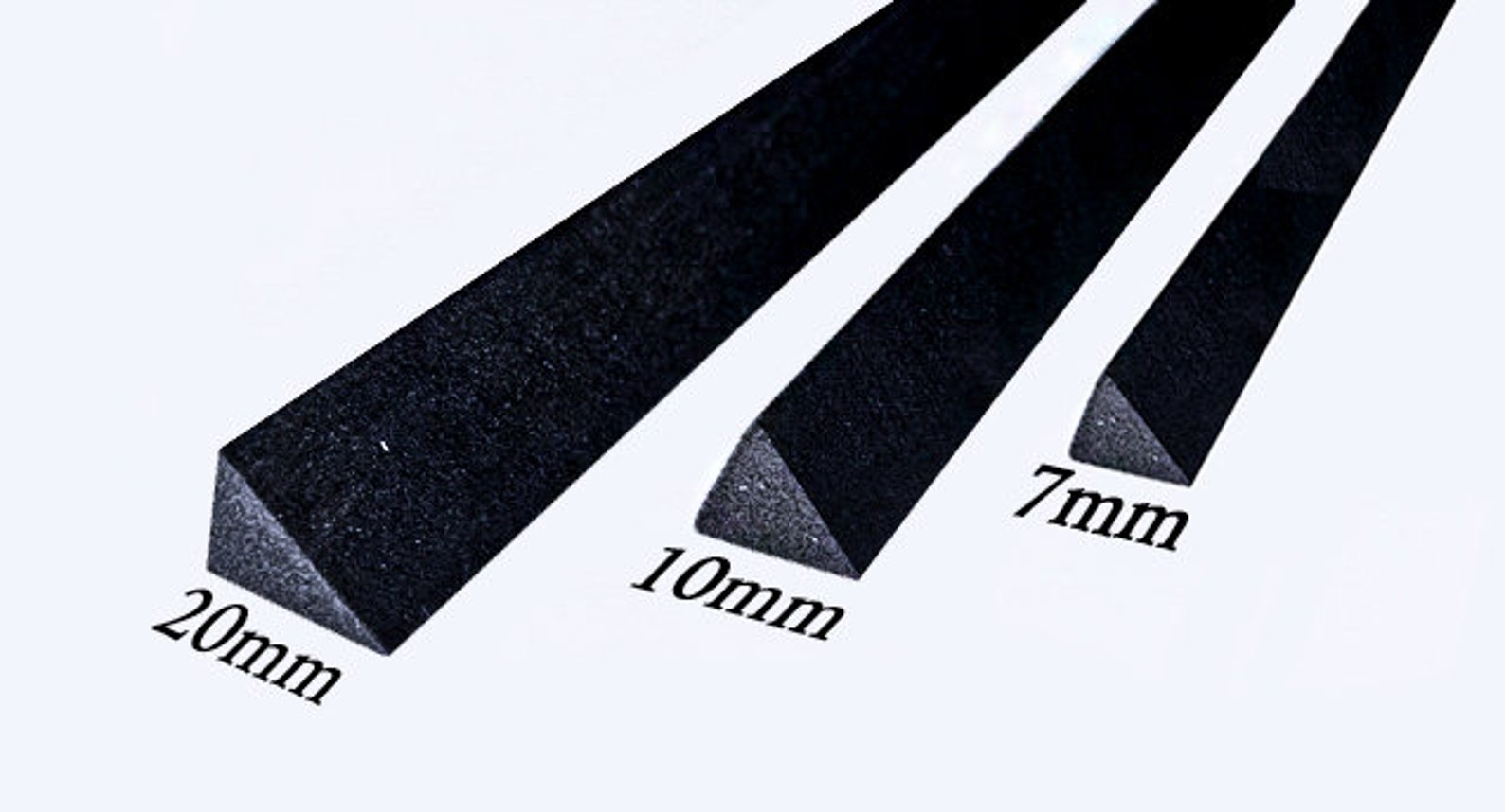 Eva Foam Dowels/ Bevels Triangle 3 sizes 20mm 15mm Etsy