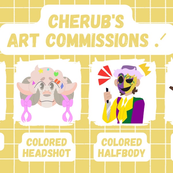 Cherub's Digital Art Commissions ! MESSAGE before buying !!