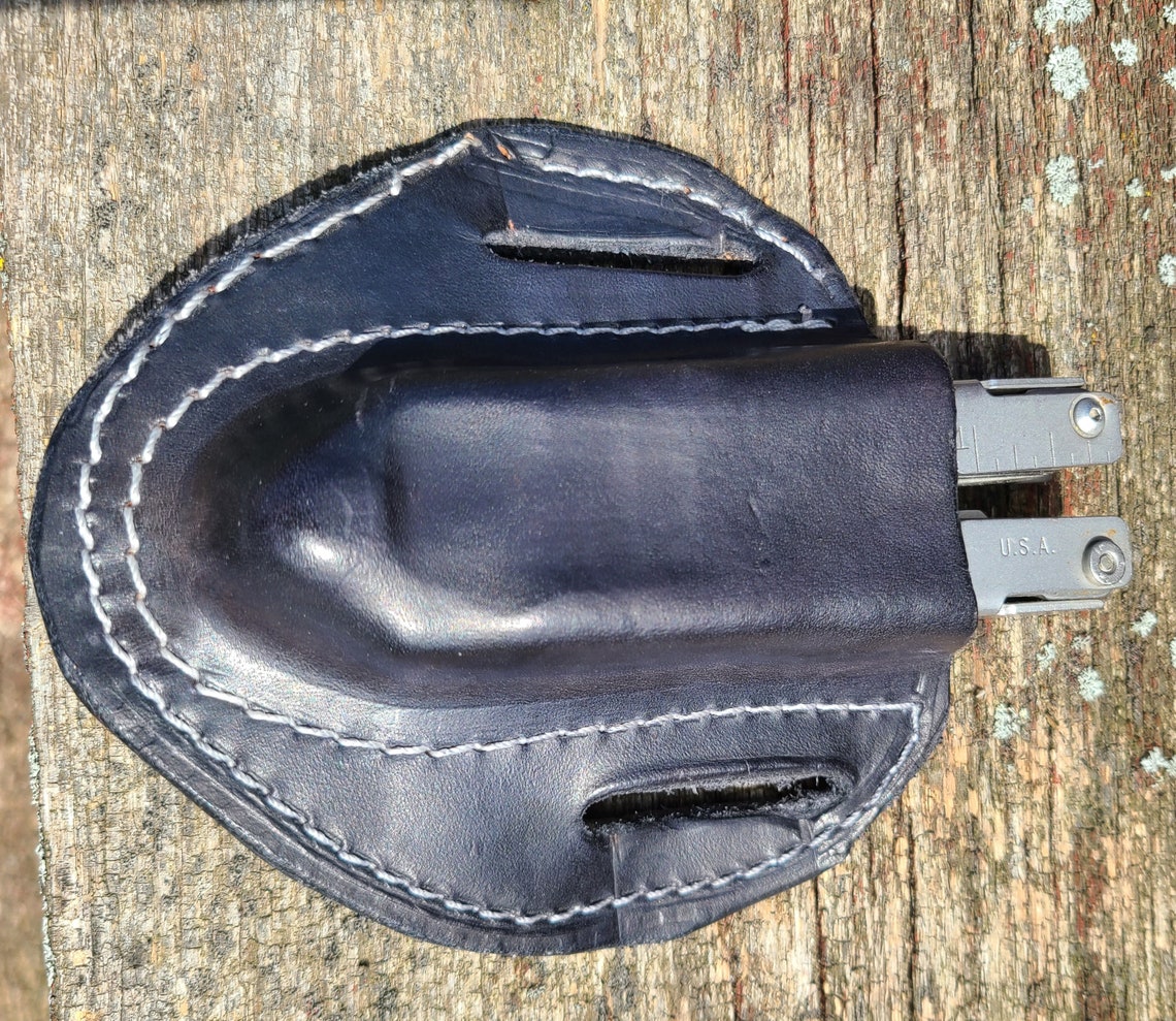 Multi Tool Knife Ammo Clip Holder Belt Ammo Clip Leather Etsy