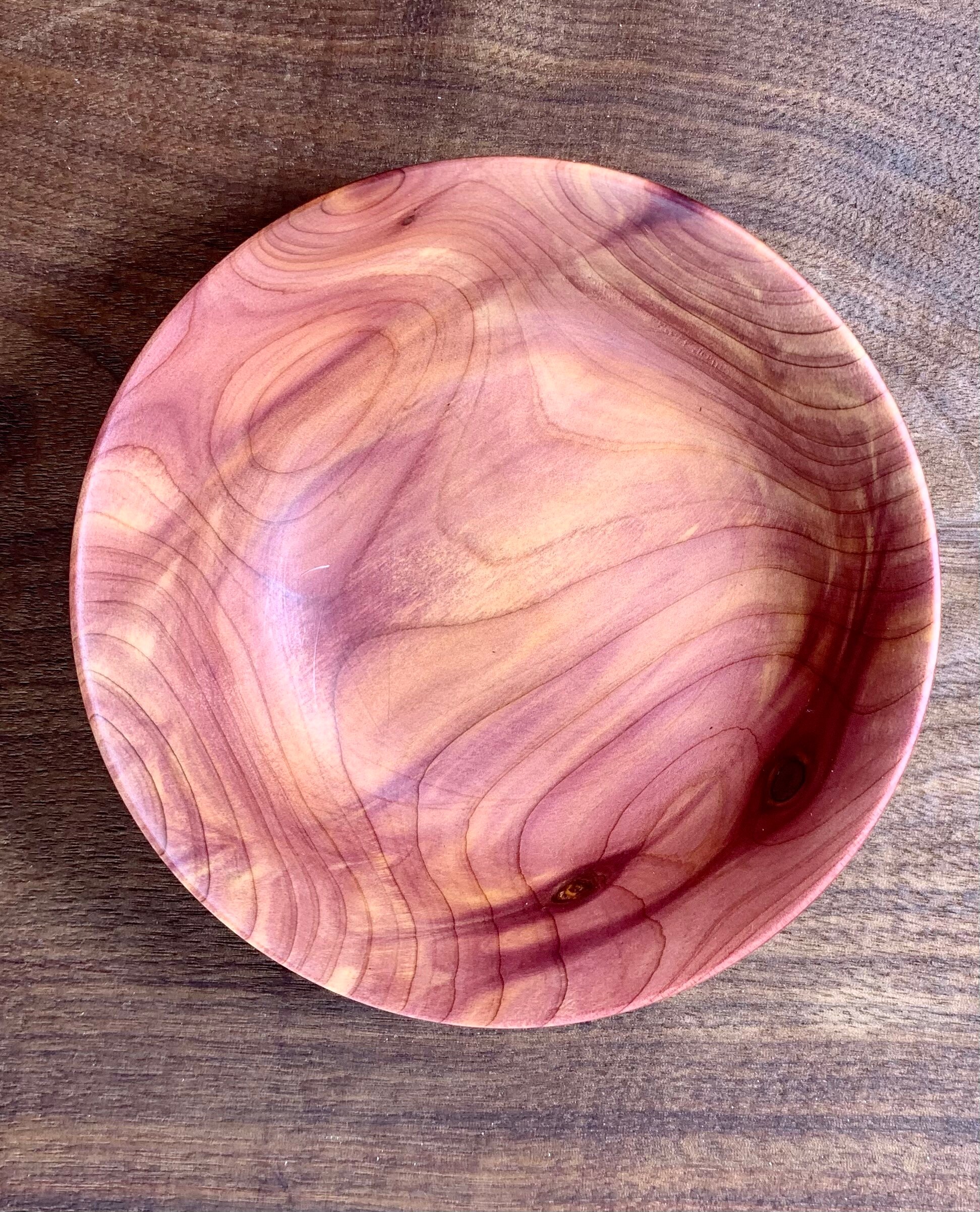 Eastern Red Cedar Bowl Small Bowl Handmade Turned Bowl Cedar Bowl
