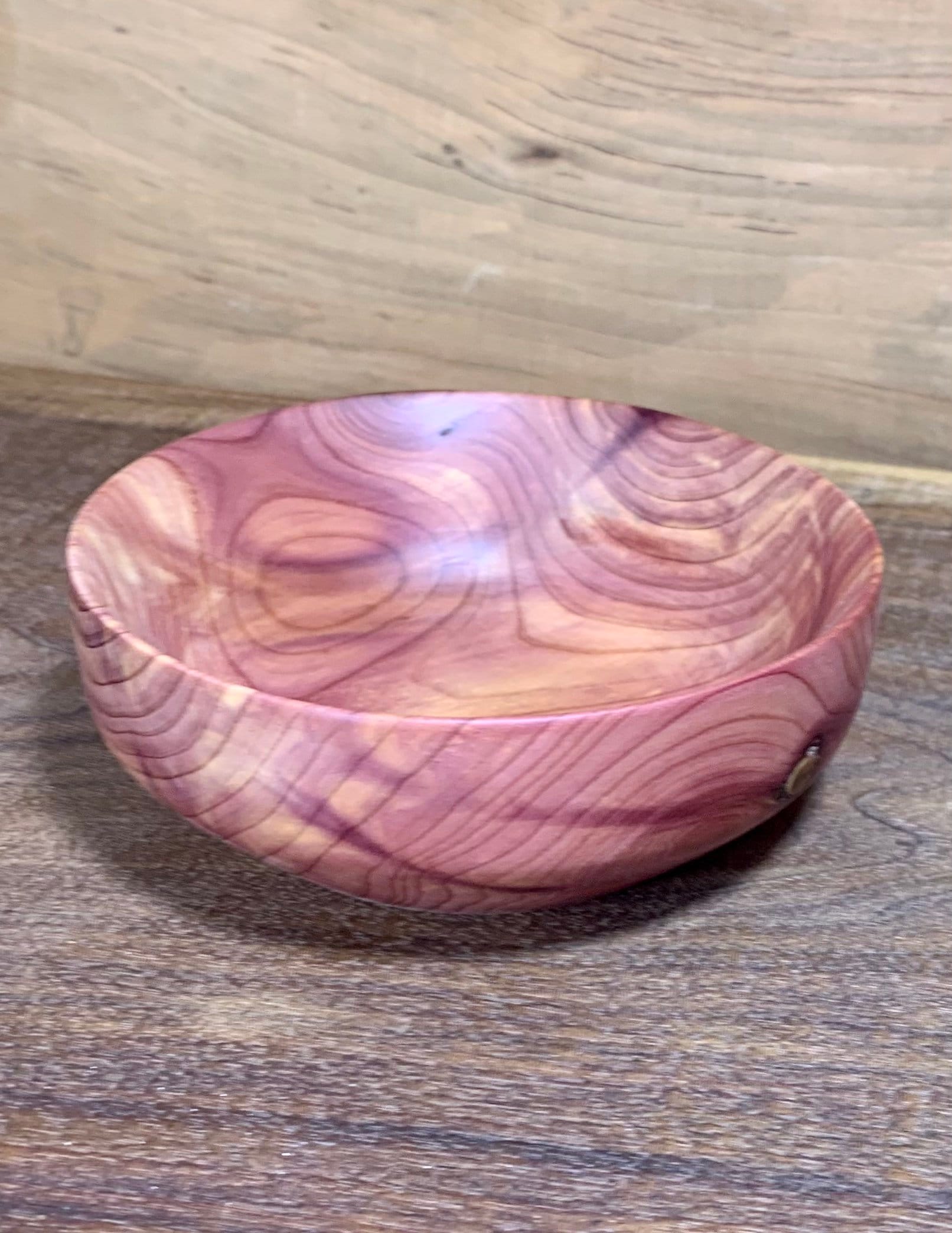Eastern Red Cedar Bowl Small Bowl Handmade Turned Bowl Cedar Bowl