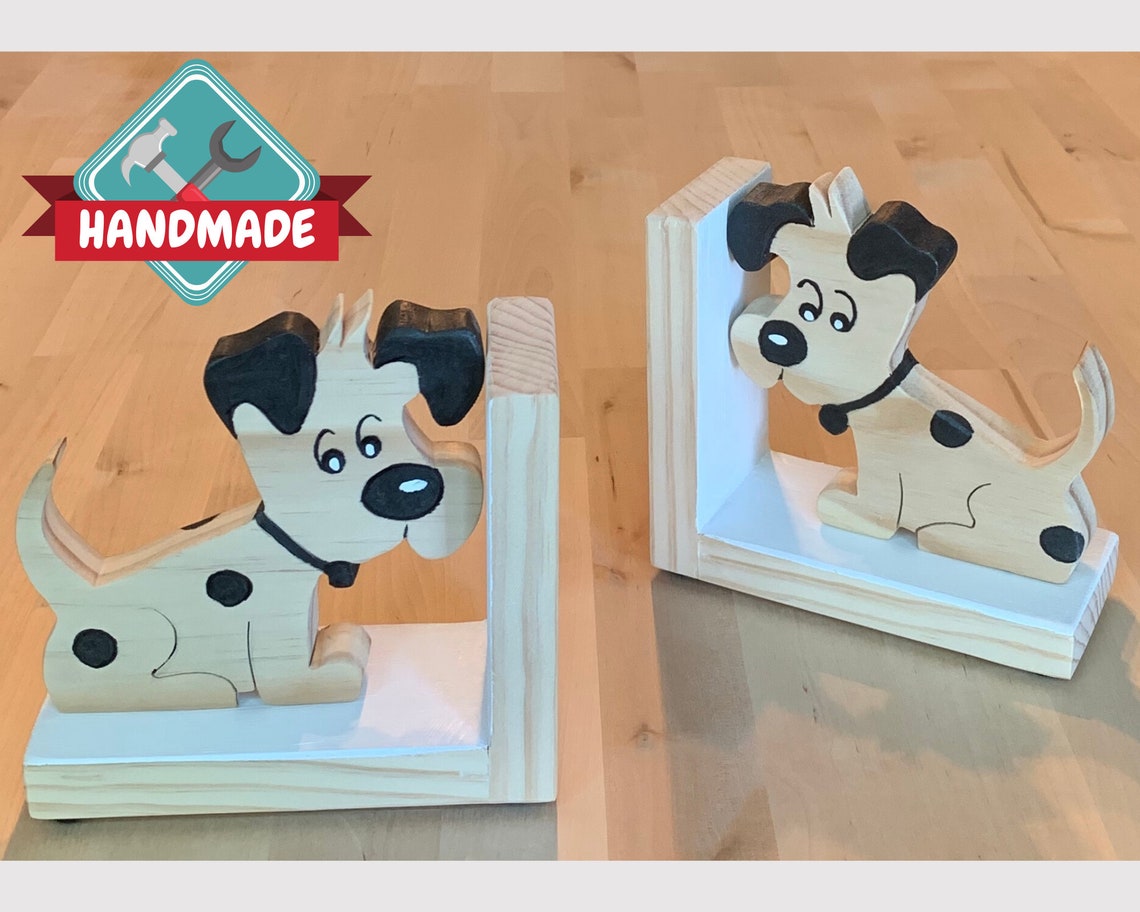 dog bookends dog bookends