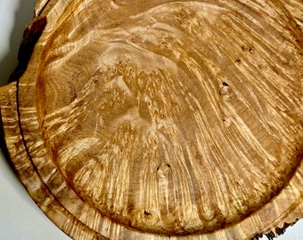 Live Edge Maple Burl Bowl | Catch All Bowl | Valet Bowl | Gift Idea