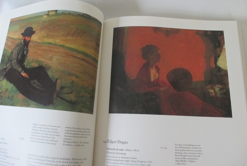 Ticket Stub /& Exhibit Catalog The New Painting Impressionism 1874-1886 ~ DeYoung Museum ~ SF 1986
