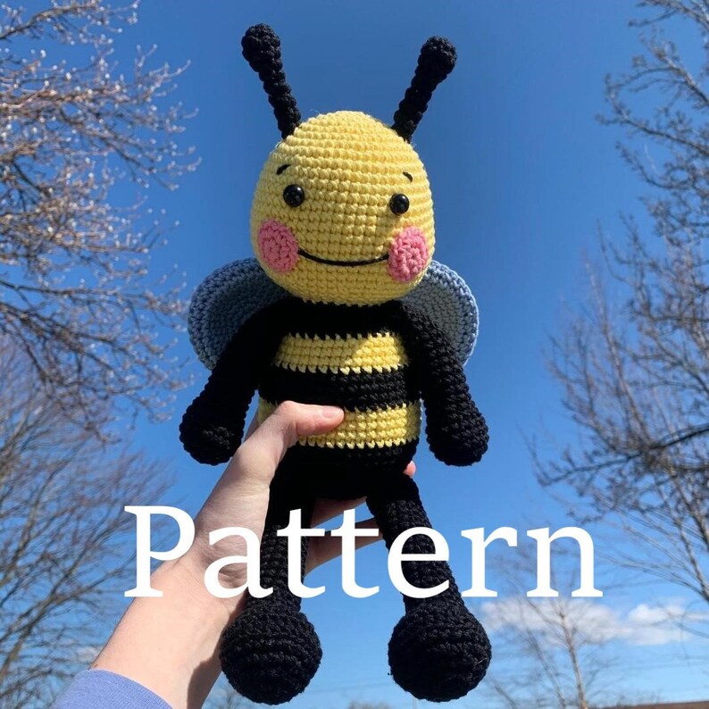 PDF PATTERN ONLY: Bumble Bee Crochet Amigurumi Pattern - Etsy