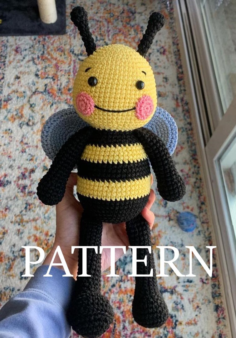 PDF PATTERN ONLY: Bumble Bee Crochet Amigurumi Pattern - Etsy