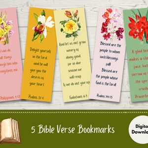 I can do all things Bible verse bookmark printable, Philippians 4 13 scripture bookmarks DIGITAL DOWNLOAD, Bible study gifts for women, best