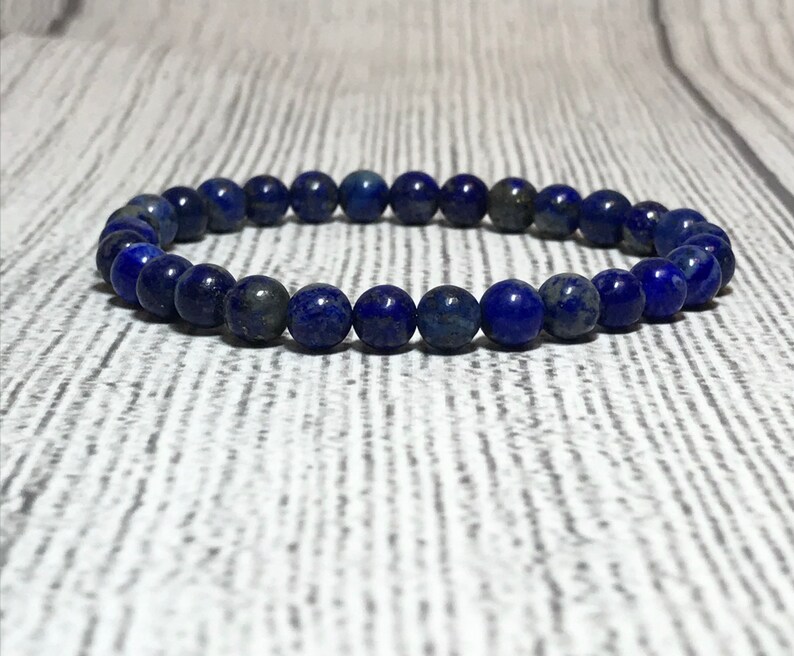 Stocking stuffers for Women Gemstone Bracelet for Women Girlfriend Christmas Gift Lapis Lazuli Bracelet for Women
