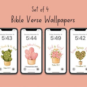 Bible Verse Wallpaper, Cellphone Background, Scripture Wallpaper, iPhone Wallpaper, Digital Download