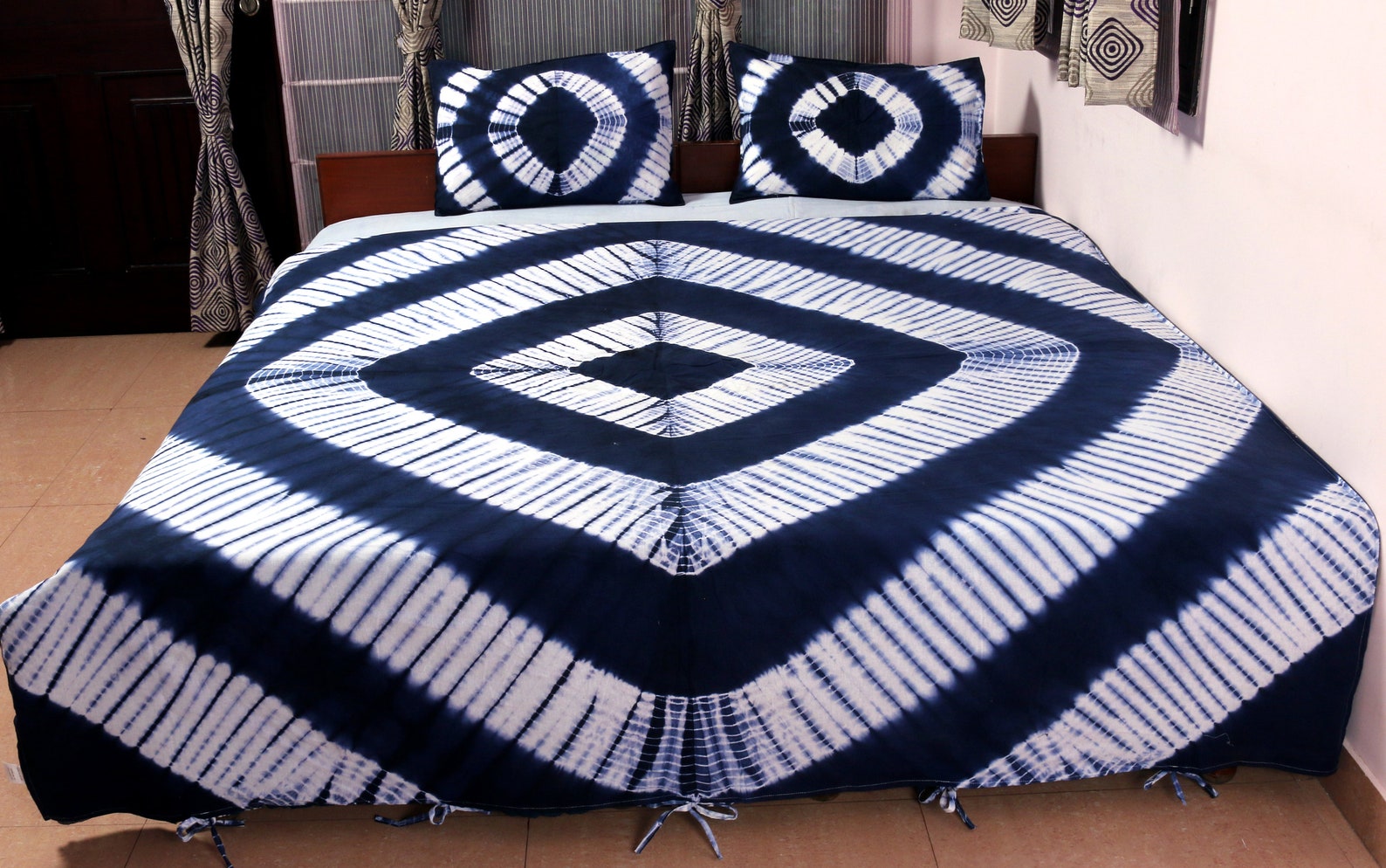 Tie Dye Duvet Cover Tie Dye Pillow Case Cotton Duvet Etsy