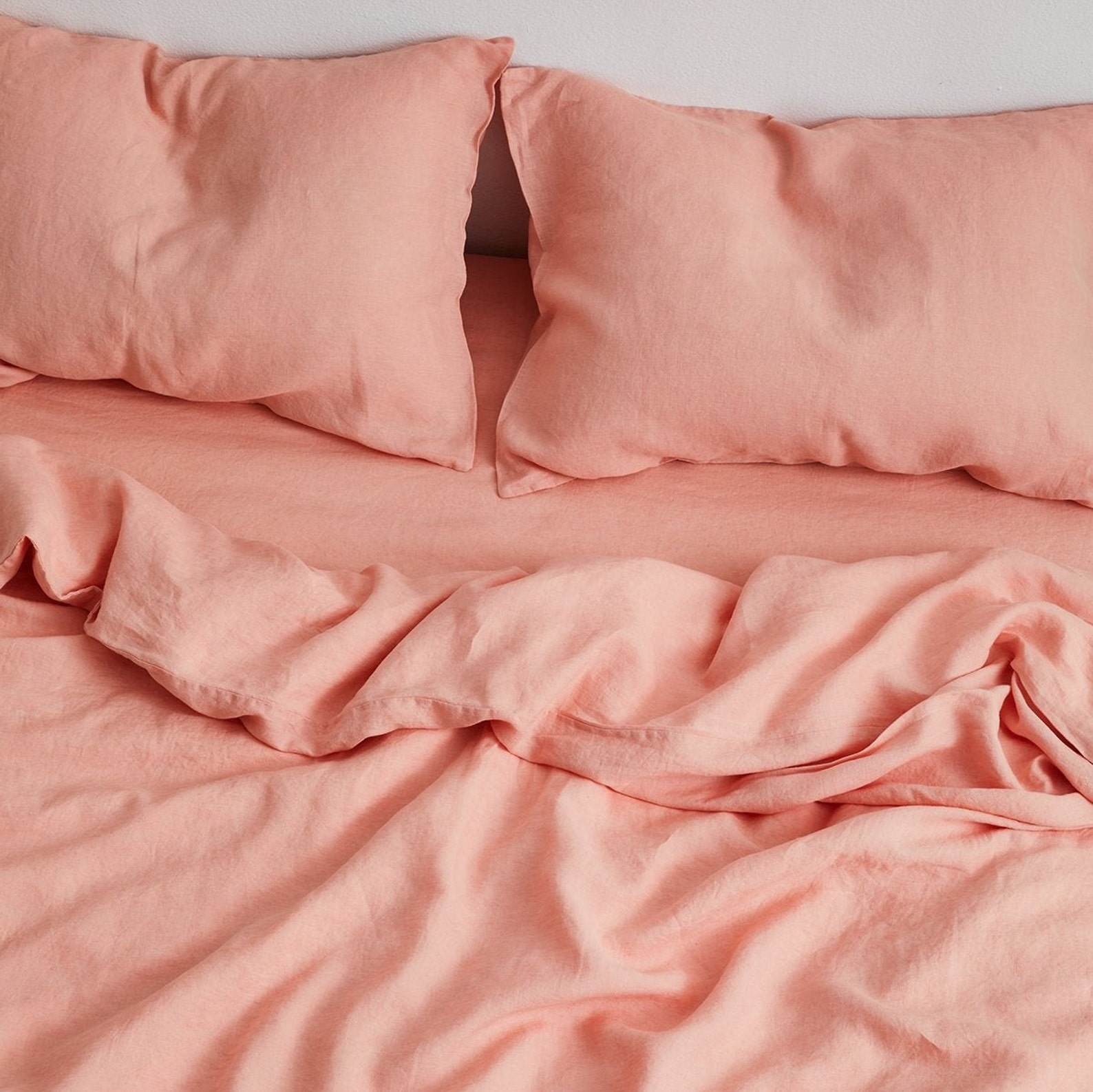 Sage Green Soft Cotton Flat Sheet Light Green Linen Bedding Etsy