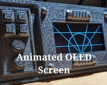 Star Wars OLED Screen Greeblie - Large 2.42" - Perfect For Cosplay / Costume /  Display Projects