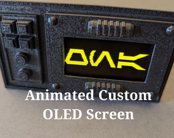 Star Wars OLED Screen Greeblie - Large 2.42" - Perfect For Cosplay / Costume /  Display Projects