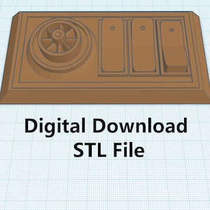 Sci-Fi / Star Wars Greeblie Cosplay Accent Piece - Digital STL File v2