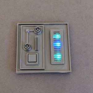 LED Animated Star Wars Greeblie Plate Kit v3 USB and 9V Powered image 7