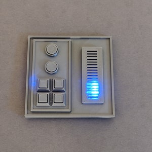 LED Animated Star Wars Greeblie Plate Kit v3 USB and 9V Powered image 8