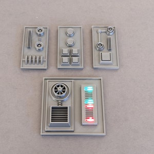 LED Animated Star Wars Greeblie Plate Kit v3 USB and 9V Powered image 3