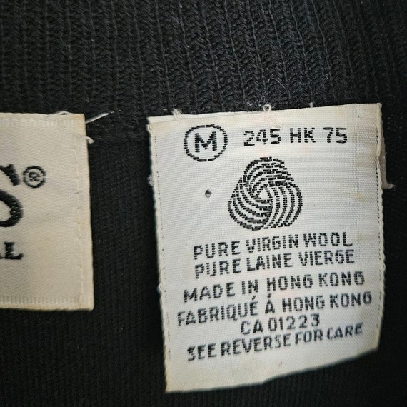 Vintage PORTS International Virgin Wool Mock Neck… - image 5