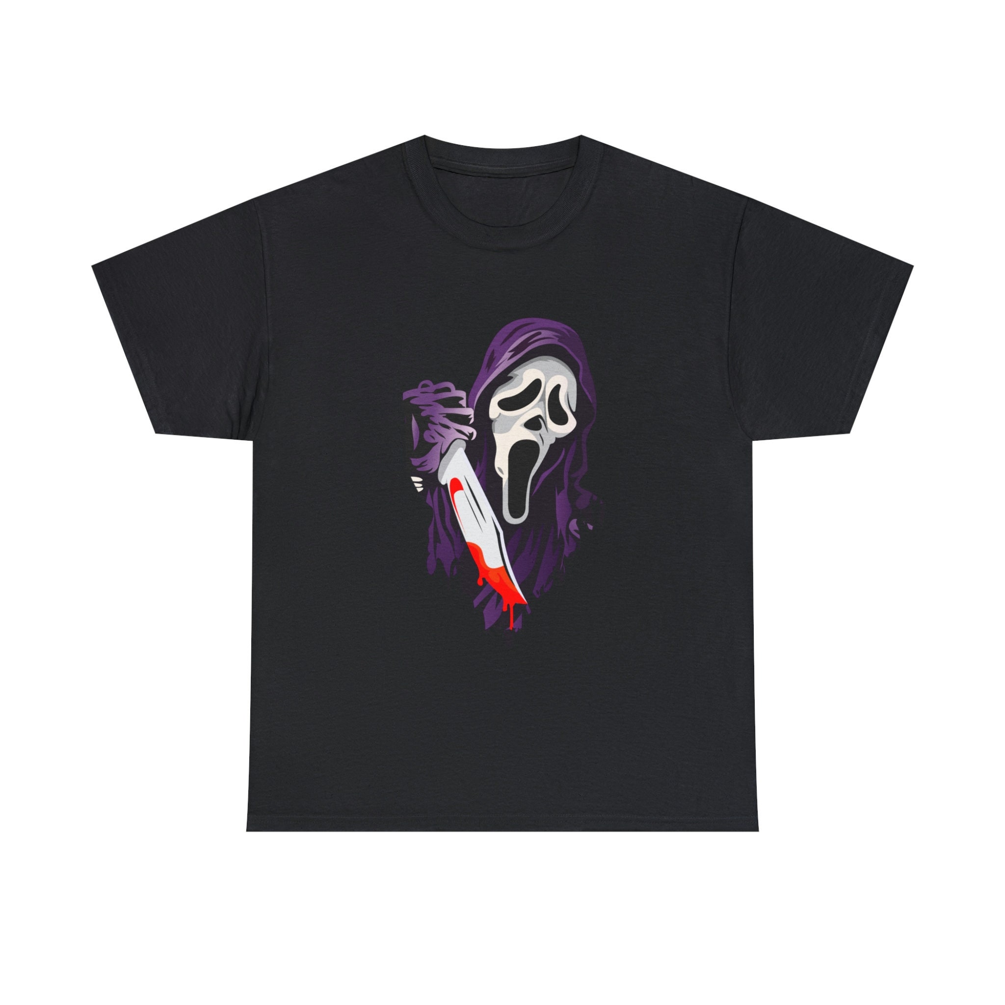 Discover GOST-FACE SHIRT, Scream Shirt, Halloween Scream, Retro Scream Halloween T Shirt, Scream Crewneck Movie T Shirt!