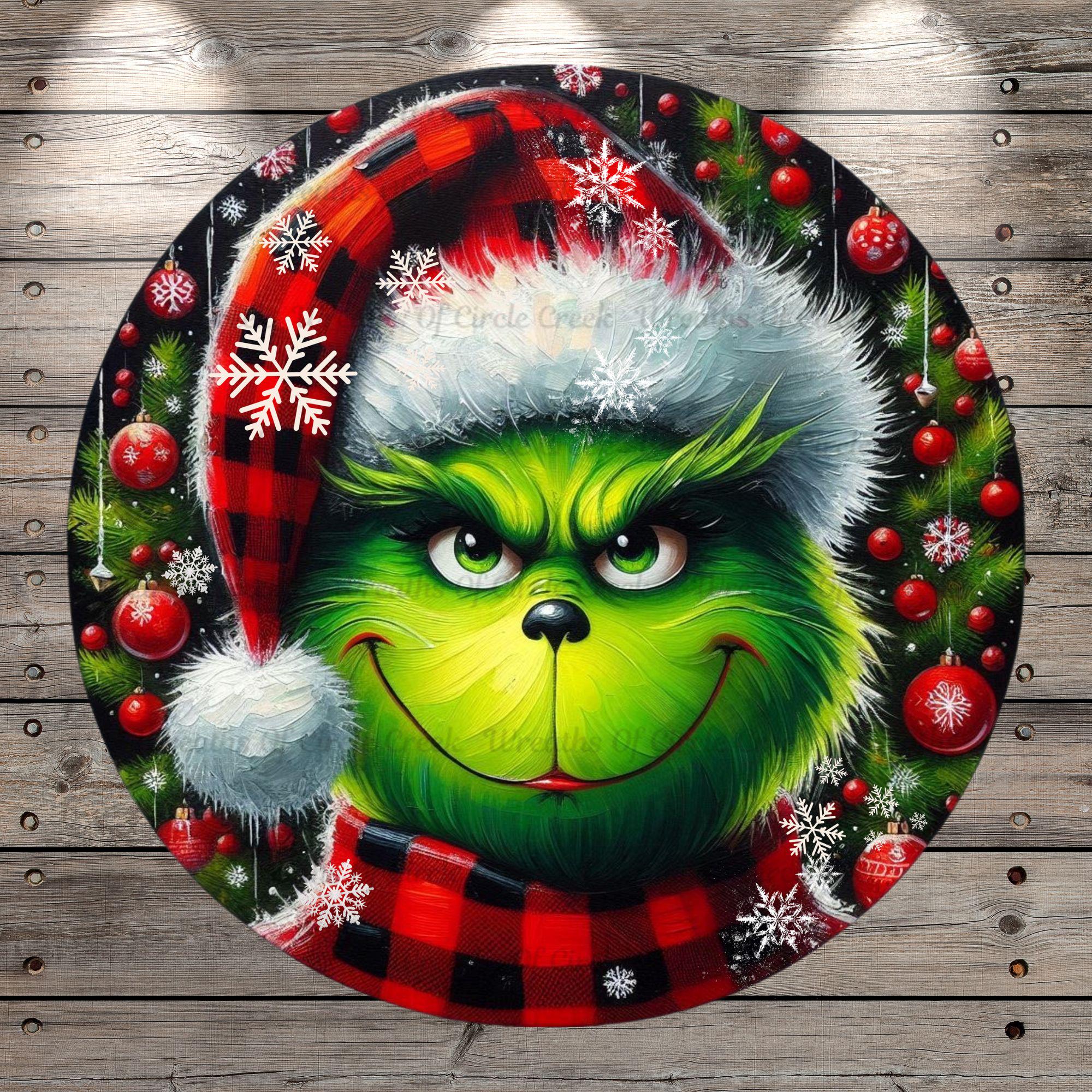 Grinch Buffalo Plaid - Etsy display picture 1
