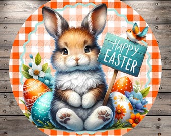 Happy Easter Sign, 12.5