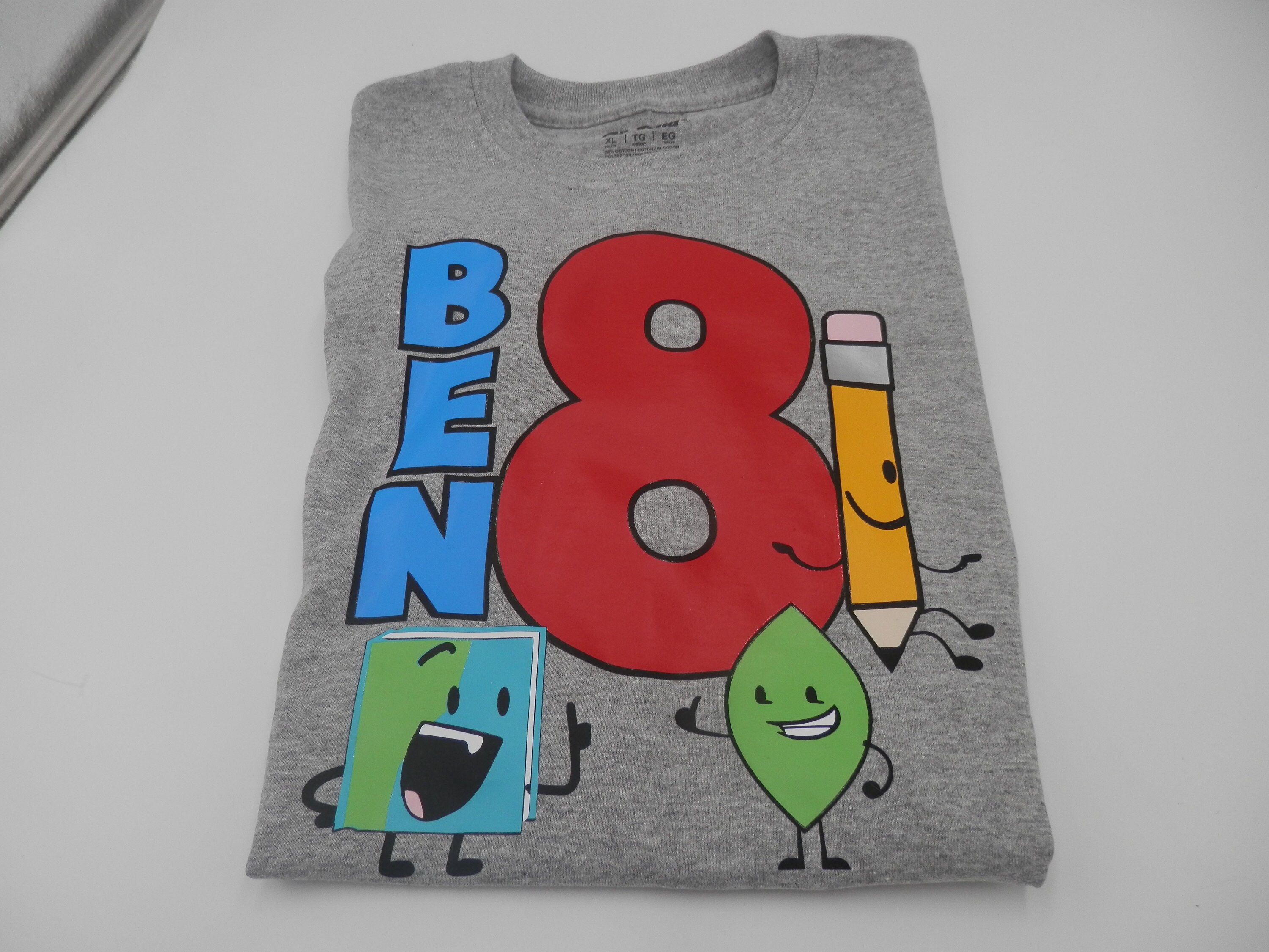 BFDI Birthday Shirt Name and Age Can Be Customized Battle Etsy Ireland