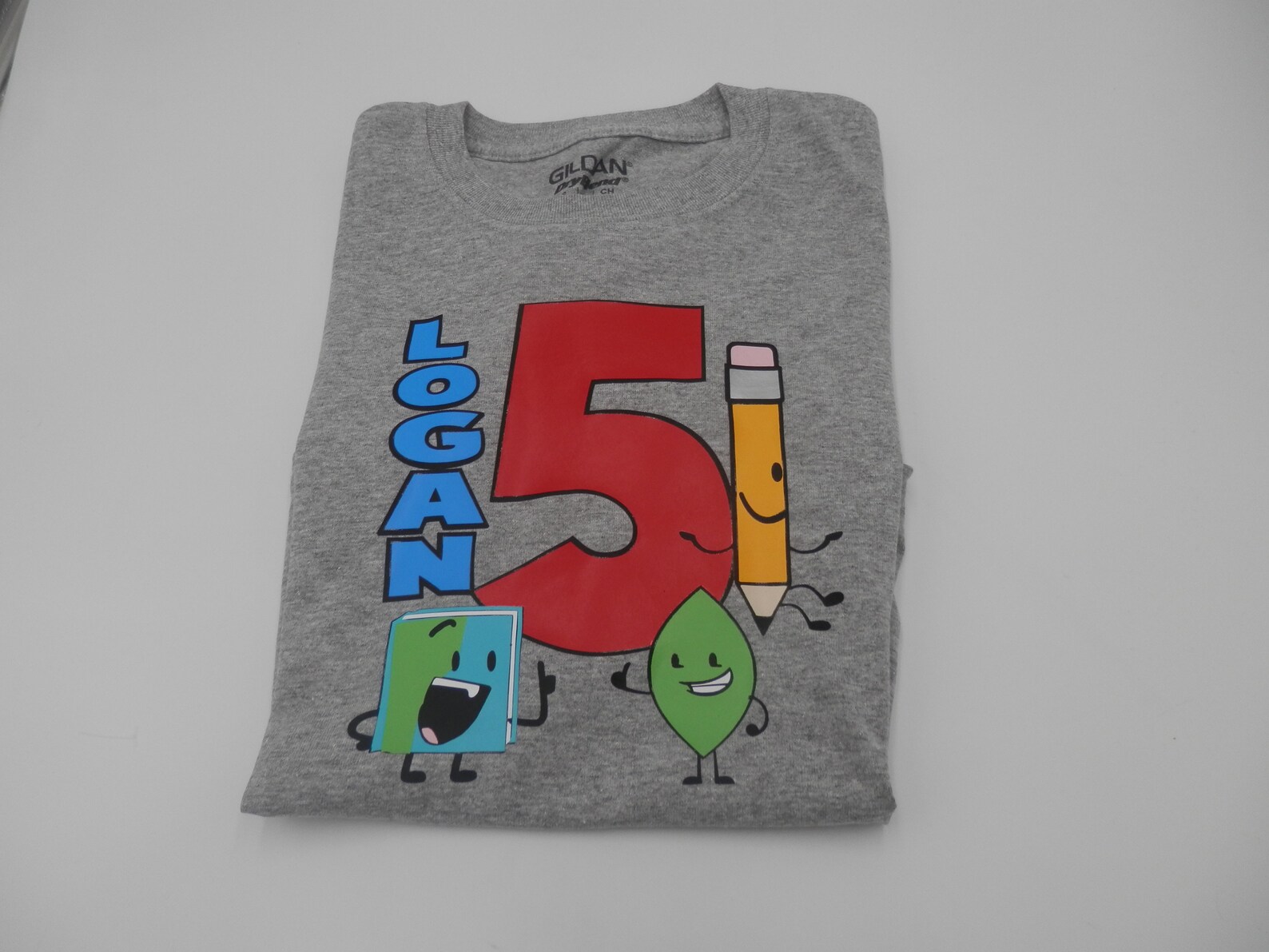 BFDI Birthday Shirt Name and Age Can Be Customized Battle for Dream