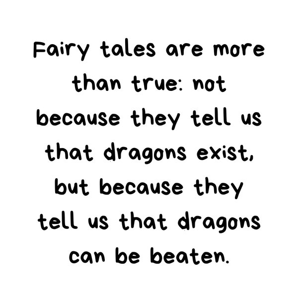 Neil Gaiman - Coraline - Literary Quote - Fairy Tales & Dragons
