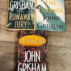 THE RUNAWAY JURY -  The Rainmaker- The Partner 1st Editions John Grisham Lot 3