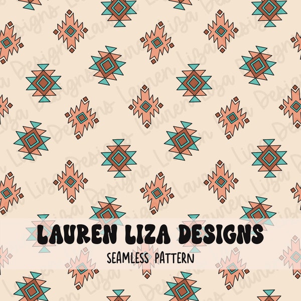 Aztec, Tribal Pattern Seamless File for Fabric Sublimation, Repeating Pattern, Digital Scrapbook Paper, Surface Pattern