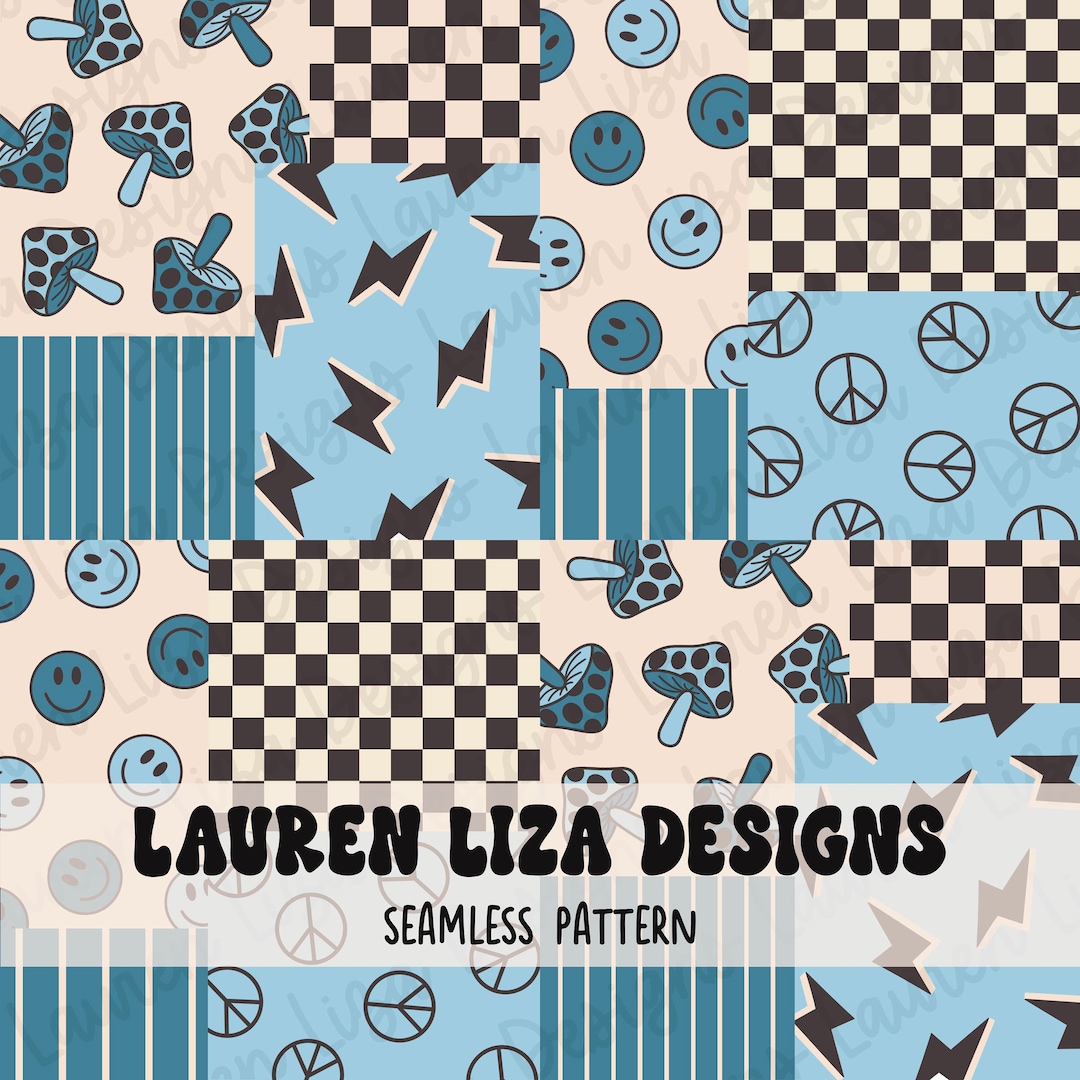 Patchwork for Boys Seamless File for Fabric Sublimation, Repeating ...