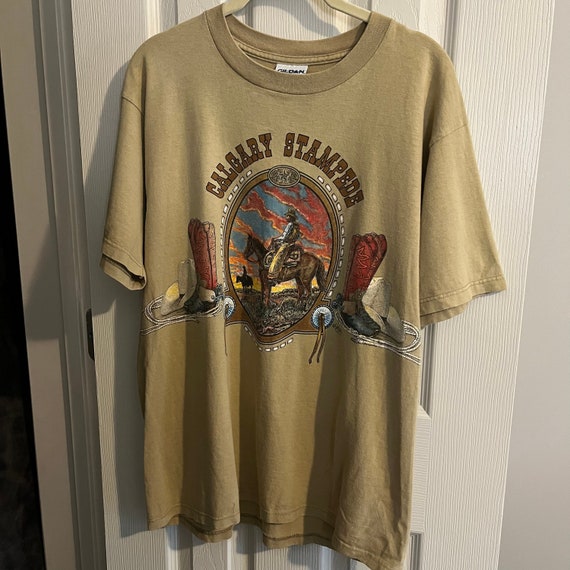 Vintage Cowboy T-Shirt - image 1