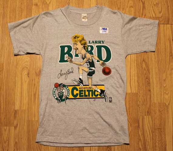 Rare Deadstock Larry Bird Boston Celtics T-Shirt