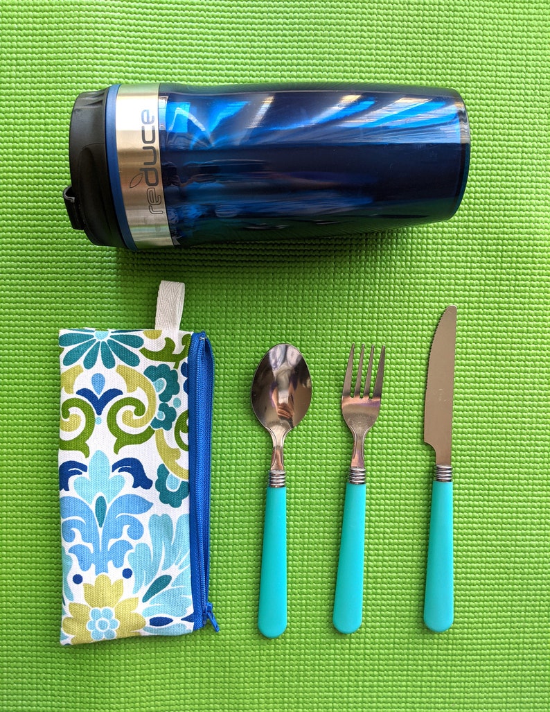 Zero Waste Silverware Kit Plastic Free EcoFriendly Etsy