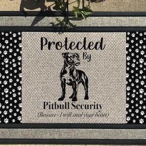 Pitbull Security Door Mat