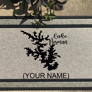 Lake Norman Door Mat