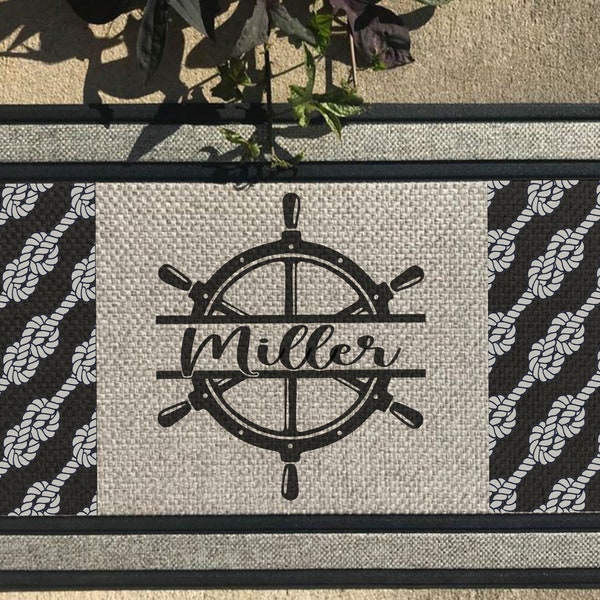 Nautical Door Mat - Etsy