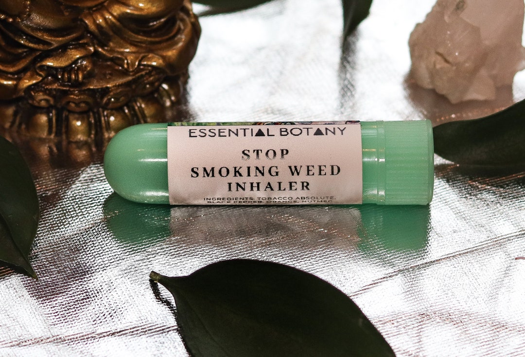 STOP SMOKING WEED Aromatherapy Inhaler Smoking Cessation Etsy UK