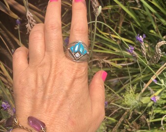 s ray sterling ring